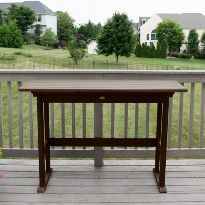 Highwood USA Lehigh Counter Height Balcony Table
