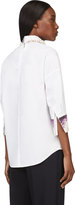 Thumbnail for your product : 3.1 Phillip Lim White Embelished Poplin Shirt