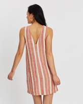 Thumbnail for your product : Jag Danni Stripe Linen Shift Dress