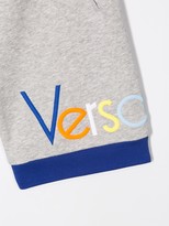 Thumbnail for your product : Versace TEEN logo track shorts