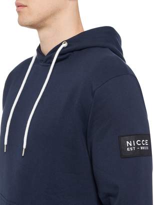 Nicce Men's Patch Hooded Sweatshirt