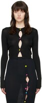 Thumbnail for your product : Versace Black Viscose Cardigan