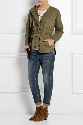 Madewell Quilted cotton-twill jacket