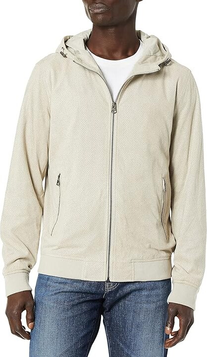 Casaco Bomber Com Capuz Relaxado