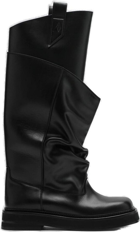 ATTICO Robin Passeggiata Combat Boots