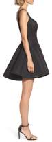 Thumbnail for your product : La Femme Sweetheart Neoprene Fit & Flare Dress