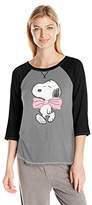 Thumbnail for your product : Peanuts Women's 3/4 Sleeve Knit Top