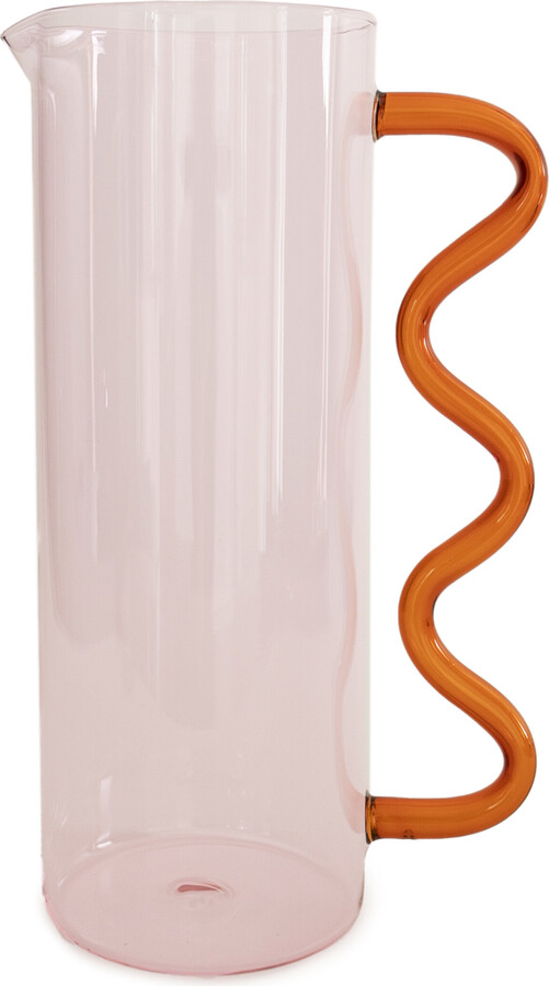 Sophie Lou Jacobsen Wave Glass Pitcher