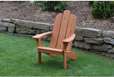 August Grove Handley Solid Wood Adirondack Chair