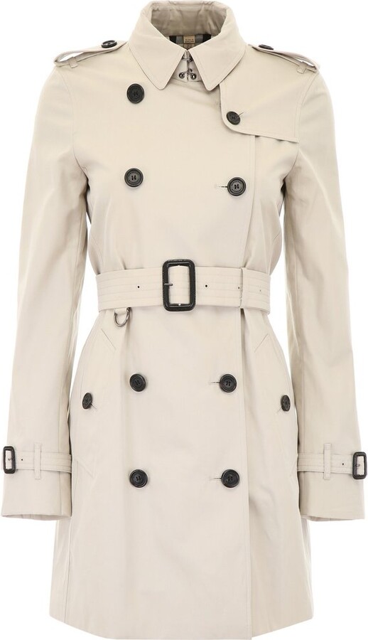 Burberry Kensington Belted Trench Coat - ShopStyle