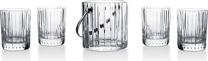 Baccarat Harmonie On The Rocks Tumblers & Ice Bucket 5-Piece Set