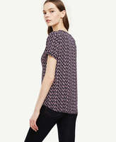 Thumbnail for your product : Ann Taylor Tassel Piped Tee