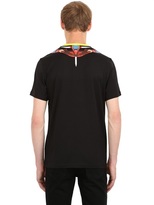 Thumbnail for your product : Givenchy African Printed Cuban Fit Cotton T-Shirt