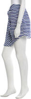 Thumbnail for your product : Christian Wijnants Striped Silk Mini Skirt