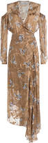 Thumbnail for your product : Preen by Thornton Bregazzi by Thornton Bregazzi Printed Dress with Cut-Out Shoulders and Embellishment
