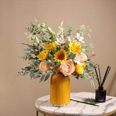 One Allium Way Small Potted Plants, Fake Flowers, Dining Tables, Living Rooms, Desktop Decorations, Ornaments