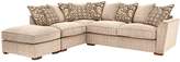 Thumbnail for your product : Very Newport Left Hand Corner Chaise and Footstool