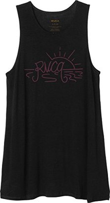 RVCA Juniors Freehand High Neck Graphic Tank