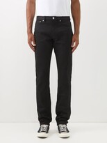 Thumbnail for your product : A.P.C. Petit Standard Slim-leg Jeans - Black
