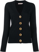 Thumbnail for your product : Tory Burch Logo Buttoned Cardigan
