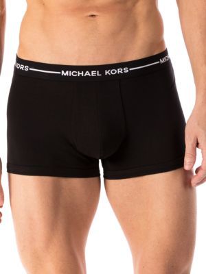 Michael Kors Three-Pack Stretch-Cotton Boxer Briefs