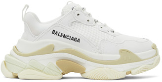 balenciaga white chunky trainers
