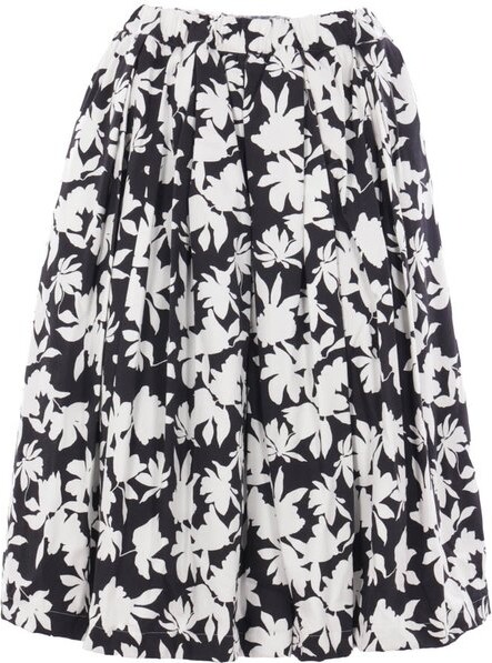 Comme des Garcons All-Over Floral Printed Skirt