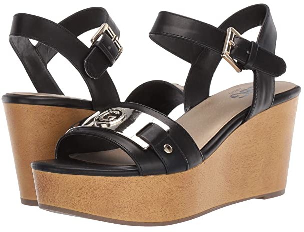 g by guess danna platform wedge sandals