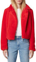 Thumbnail for your product : Blank NYC Red Faux Fur Blazer