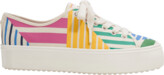 Thumbnail for your product : Kate Spade Serve Printed Low-Top Platform Sneakers