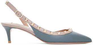 valentino rockstud slingback pumps