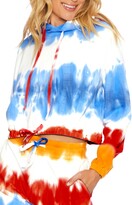 Thumbnail for your product : Beach Riot Bryce Tie Dye Crop Hoodie