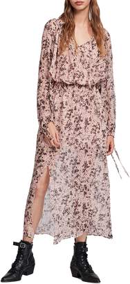 AllSaints Chesca Petal Long Dress