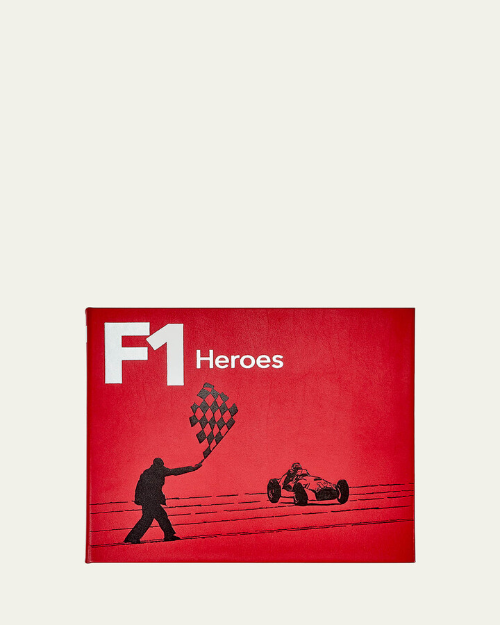 Graphic Image "F1 (Formula One) Heroes" Personalizable Leather Bound Book