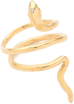 Thumbnail for your product : Jacquie Aiche JA Mini Snake Ring
