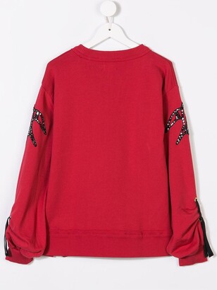 Andorine Embroidered Sweatshirt