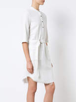 Thumbnail for your product : Raquel Allegra frayed shirt dress