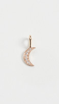 Thumbnail for your product : Zoë Chicco 14k Medium Gold Crescent Moon Charm Pendant