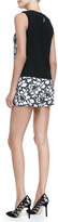 Thumbnail for your product : Diane von Furstenberg Naples Lace Shorts