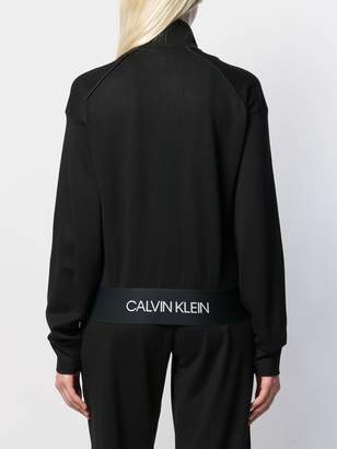 Calvin Klein Zipped Logo Sweater