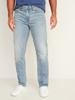 Thumbnail for your product : Old Navy Straight Built-In Flex Light-Wash Jeans For Men