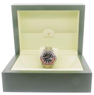 Rolex GMT Master ll 116719 White Gold Black Dial 40mm Mens Watch
