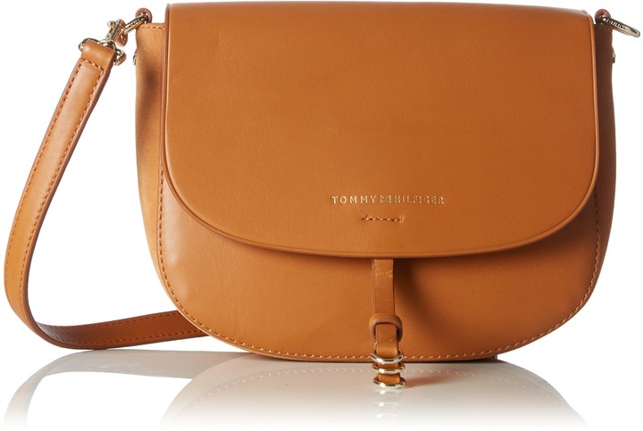 Tommy Hilfiger Effortless Leather Crossover Womens Cross-Body Bag -  ShopStyle