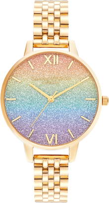 Olivia Burton Rainbow Bracelet Watch, 34mm