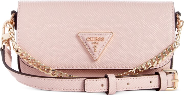 GUESS Mini Bags  Katey Mini Satchel Rose Pink - Womens — By Glitter