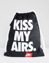 Thumbnail for your product : Nike Heritage Drawstring Backpack In Black Ba5431-011
