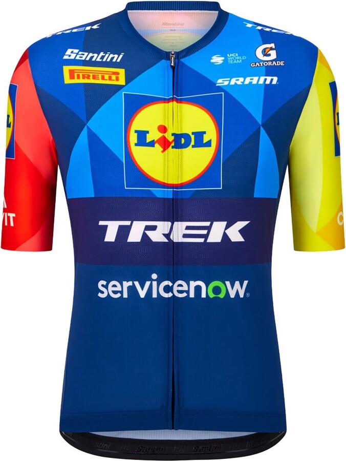 Santini Lidl Trek Replica Short-Sleeve Jersey - Men's