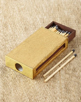 Thumbnail for your product : AERIN Golden Linen Matchbox Sleeve