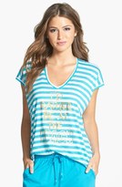 Thumbnail for your product : Kensie 'Next Wave - Find a Beach' High/Low Tee