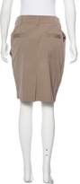 Thumbnail for your product : Brunello Cucinelli Asymmetrical Knee-Length Skirt